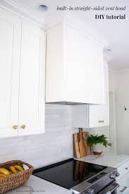 Diy Custom Straight Sided Vent Hood With Zephyr Insert Kitchen Hood Design Kitchen Vent Hood Kitchen Vent