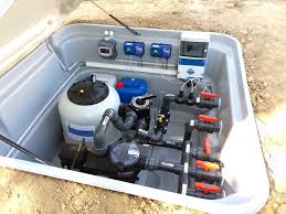 Local Technique Avec Regulation Automatique De Chlore Et Ph A Villaudric 31620 Local Tecnique Piscine Installation Piscine Piscine