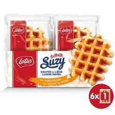 Lotus Super Suzy Gaufre De Liege Aux Perles De Sucre 6 X 90 G Carrefour Site
