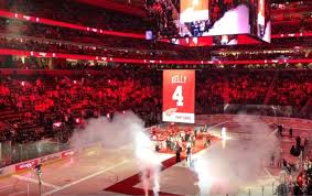Red Wings Retire Red Kelly S Number 4 Jersey The Lasco Press