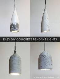 It's perfect for creating woven. How To Make Easy Modern Diy Concrete Pendant Lights Concrete Pendant Light Concrete Diy Industrial Decor Diy