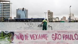 a mare cinza de doria toma sao paulo e revolta grafiteiros e artistas brasil el pais brasil a mare cinza de doria toma sao paulo