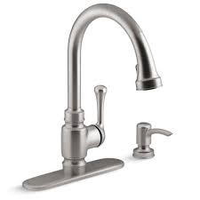 2 hole pull down kitchen faucets