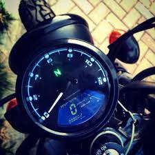 Iztoss Mph Kmh 124mph 199kmh 12000 Rpm Lcd Digital Speedometer Tachometer Odometer For 4 Stroke 1 2 4 Cylinders M Cafe Racer Parts Cafe Racer Bmw Classic Cars