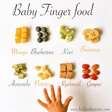 Baby Finger Food Chart Kids Food