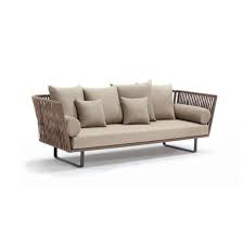 Best quality outdoor sofa for the price! Garden Furniture 3 Seater Rattan Sofa Outdoor Furniture Set Hotel Sofa China Modern Design Furniture Outdoor Furniture Made In China Com
