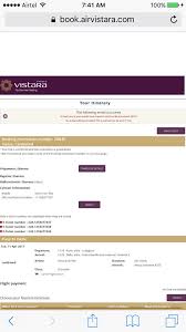 Vistara On Twitter We Will Check And Update You Shortly Thanks