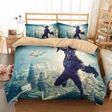 3d Customize Black Panther Bedding Set Duvet Cover Set Bedroom Set Bedlinen