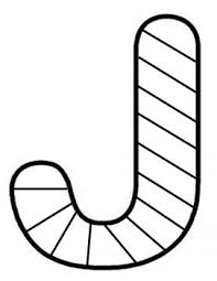 Candy cane story coloring page. J Is For Jesus Candy Cane Craft Poem By Jen Wood Tpt