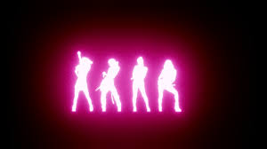 190804 Blackpink Ot4 Neon Wallpaper Blackpink
