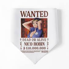 Wanted Nico Robin 130.000.000 Poster for Sale by ArmanStore 