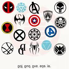 Avengers Logo Vector Art Superhero Svg Marvel Svg Logo Vector Avengers Logo Avengers Drawings Superhero Svg