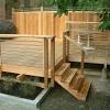 The height of the railing depends on the height of your porch/deck. 3