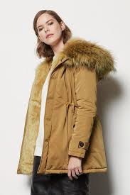 Shop women's faux fur coats and faux fur jackets at express. Faux Fur Lined Hooded Parka Karen Millen