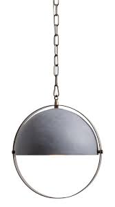 Modern Pendant Light In Natural And Antique Brass English Country Home