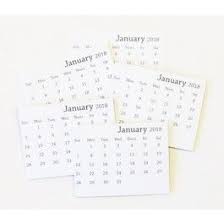 P Set Of 10 Calendars P P Each Month Is Printed On 20 Text Weight Paper And The Entire Calendar Is Backed W Mini Calendars Card Making Tutorials Calendar