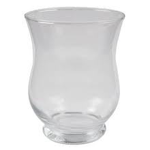 An elegant tealight or use as a holder for sweets or gifts. Ashland Glass Hurricane Candle Holder