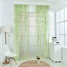Hododo Printed Voile Sheer Rod Pocket Single Curtain Panel Walmart Com Curtains Living Room Voile Panels Drapes Curtains