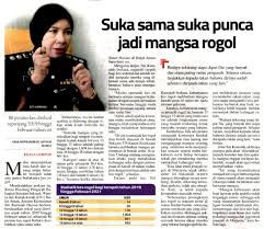 Rogol berlaku setiap 35 minit di malaysia. Suka Sama Suka Punca Jadi Mangsa Rogol