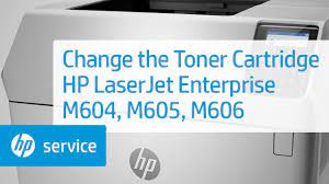 I need a ps driver. Hp Laserjet Enterprise M604 M605 M606 Replace The Toner Cartridge Hp Customer Support