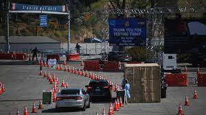 Fallon / afp share this article on facebook Dodger Stadium Housing Covid 19 Test Site