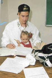 He was destined to his dad who was dutch and his mom is indonesian; Paula Gosselaar Carilynn27