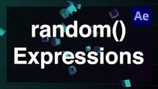 Random Expressions in Adobe After Effects - YouTube