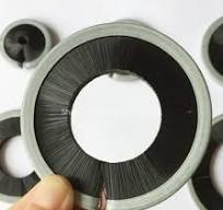 Round Seal Nylon Inside Coil Disk Brush - Seal Brush, Inside ...
