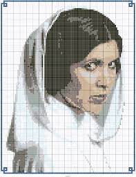 A stitch by stitch guide with pictures and easy to follow instructions. Princess Leia C2c Cross Stitch Pattern Maker People Cross Stitch Cross Stitch Designs