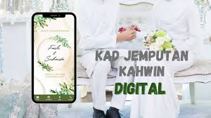 Download & view kad jemputan hari jadi as pdf for free. Kad Jemputan Digital Kad Kahwin Digital Kad Kahwin Bajet