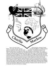 Coat Of Arms Charlie Marlow Ch Arl Ie Ow Rl A M This Is My Coat Of Arms Representing The Character Charlie Marlow The Union Jack And Sail Course Hero