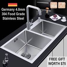 4mm 304 snless steel kitchen sink