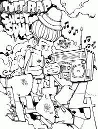 Modern graffiti art often incorporates additional arts and technologies. Graffiti Characters Coloring Pages Coloring Home
