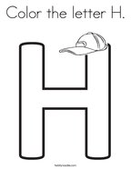 Maybe you would like to learn more about one of these? Letter H Coloring Pages Twisty Noodle