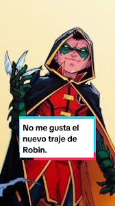 No me gusta el nuevo traje de Robin. #robin #robindc #petirrojo  #damianwayne #comics #DC #cienciaficción #parati #viral