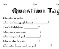 tag questions busyteacher free printable worksheets for busy english teachers