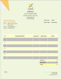 Simple Invoice Template – Invoice Template Word