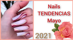 Las imágenes con divisiones de líneas suelen ser formales y elegantes, ideales para uñas acrílicas con flores 2021. Tendencia Unas 2021 Mayo Los Mejores Disenos De Unas Para Mayo Nails Trendsnail Desingnail Youtube