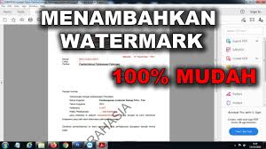 Oleh karena itu, terkadang anda harus menyembunyikan atau menghapus informasi tertentu dari dokumen atau metadata berkas. Cara Menghilangkan Watermark Pdf Online 100 Work Youtube