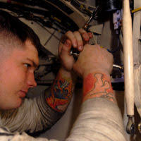 Sgt. Juan Obregon of 3rd squad, 1st Platoon, 236th