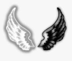 Set of angel and demon hearts with wings. Wings Asthetic Asthetics Angel Devil Demon Wing Angel And Demon Wings Hd Png Download Transparent Png Image Pngitem