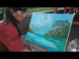 Gambar Kaligrafi Kontemporer Yang Mudah Cikimm Com Wait until the conversion is completed and download the file.