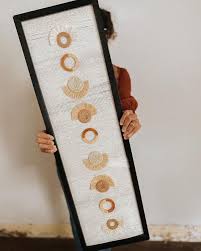 An idol of lord ganesha (siddhi vinayak) and maa lakshmi bring in happiness, wealth, tranquility, and good luck in the house. Diy Boho Art Hometalk