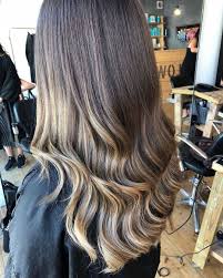 How to blend ombre hair extensions if you have thin hair. Glow The Hair Specialists Blended Ombre Helzpreston
