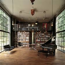 Olson Kundig Architects Projects The Brain Steampunk Interior Home Libraries Home Library