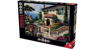 I am a character designer and illustrator. Anatolian 1076 Sung Kim Villa Delle Fontana 1000 Teile Puzzle