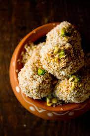 Guest Post Sweet Healthy Ground Rice Balls Aggala From Farwin Of Love And Other Spices Healthy Rice Healthy Snacks Vegetarian Sushi