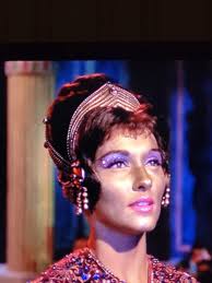 Watching Jason and the Argonauts and who should but appear but this lovely  woman.