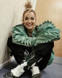 Have you all had any more. Rita Ora Dons A Kooky Green Jacket As She Celebrates The Return Of The Masked Singer Daily Mail Online