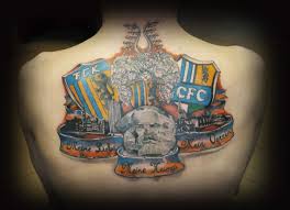 A rangers fan has marked his loyalty to the club by getting his back inked with a tattoo of the famous gates at ibrox stadium. Die 10 Krassesten Fussball Tattoos Deutschlands Chemnitzer Fc